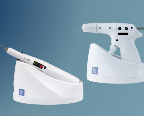 Alpha og Beta B&L gutta brenner backfill varmguttaperka i ladere