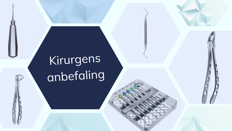 Kirurgiinstrumenter som X-Tool tang deep grip