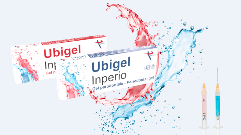 Ubigel Inperio i pakke og sprøyter