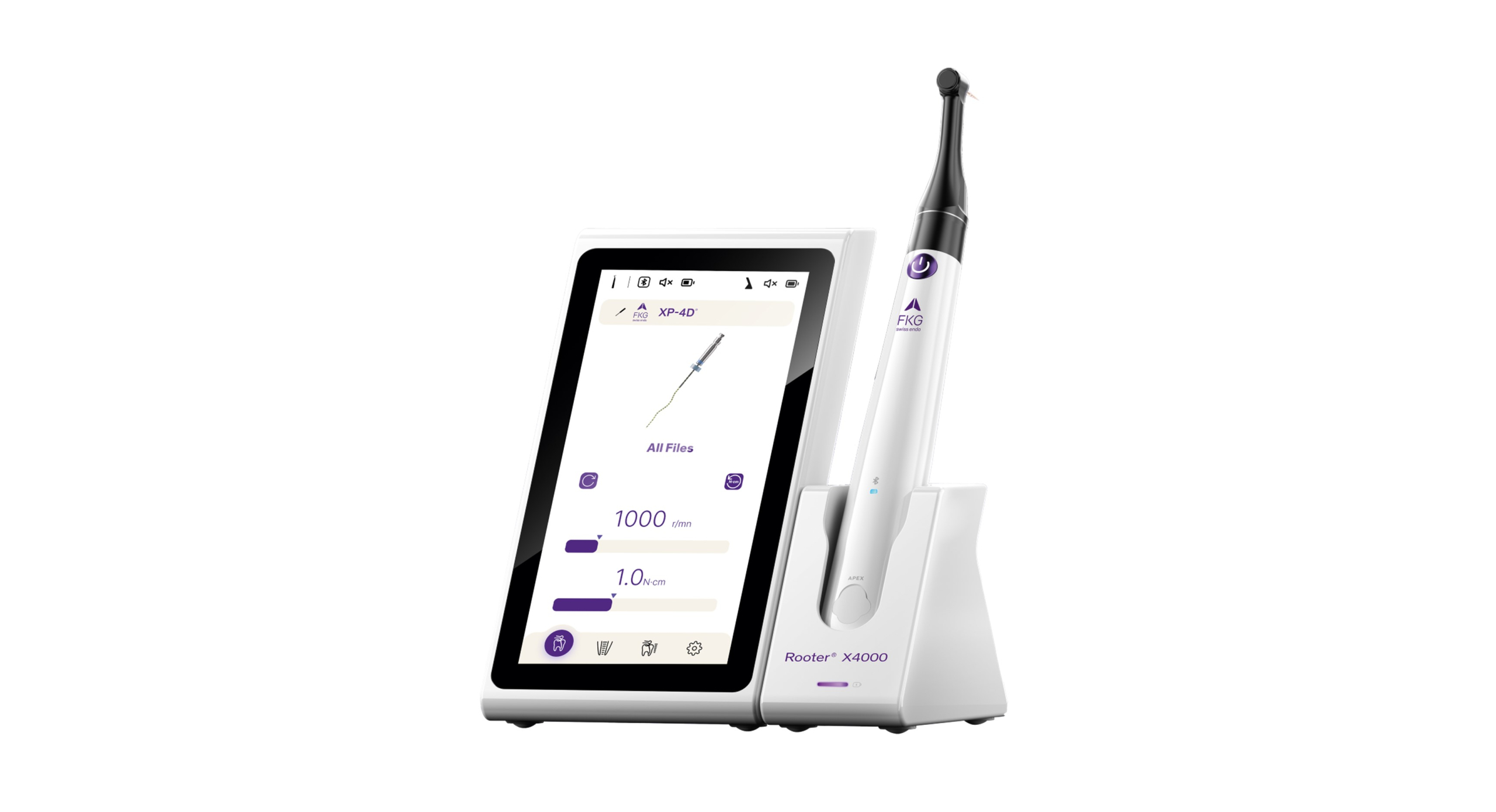 Rooter X4000 endomotor med display