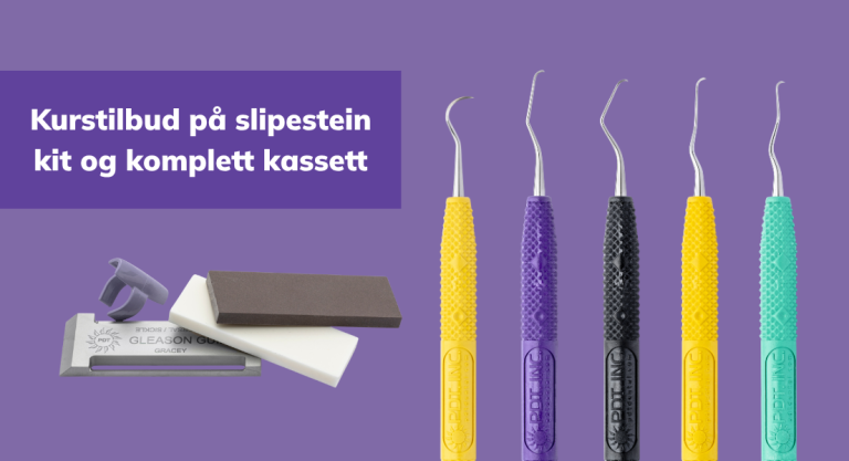 Kurstilbud slipestein kit og PDT kassett