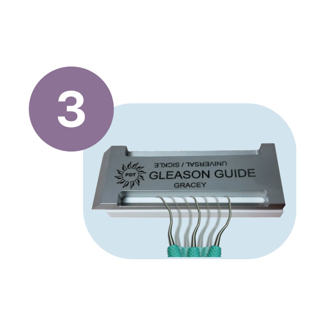 Gleason Guide steg 3 illustrasjon